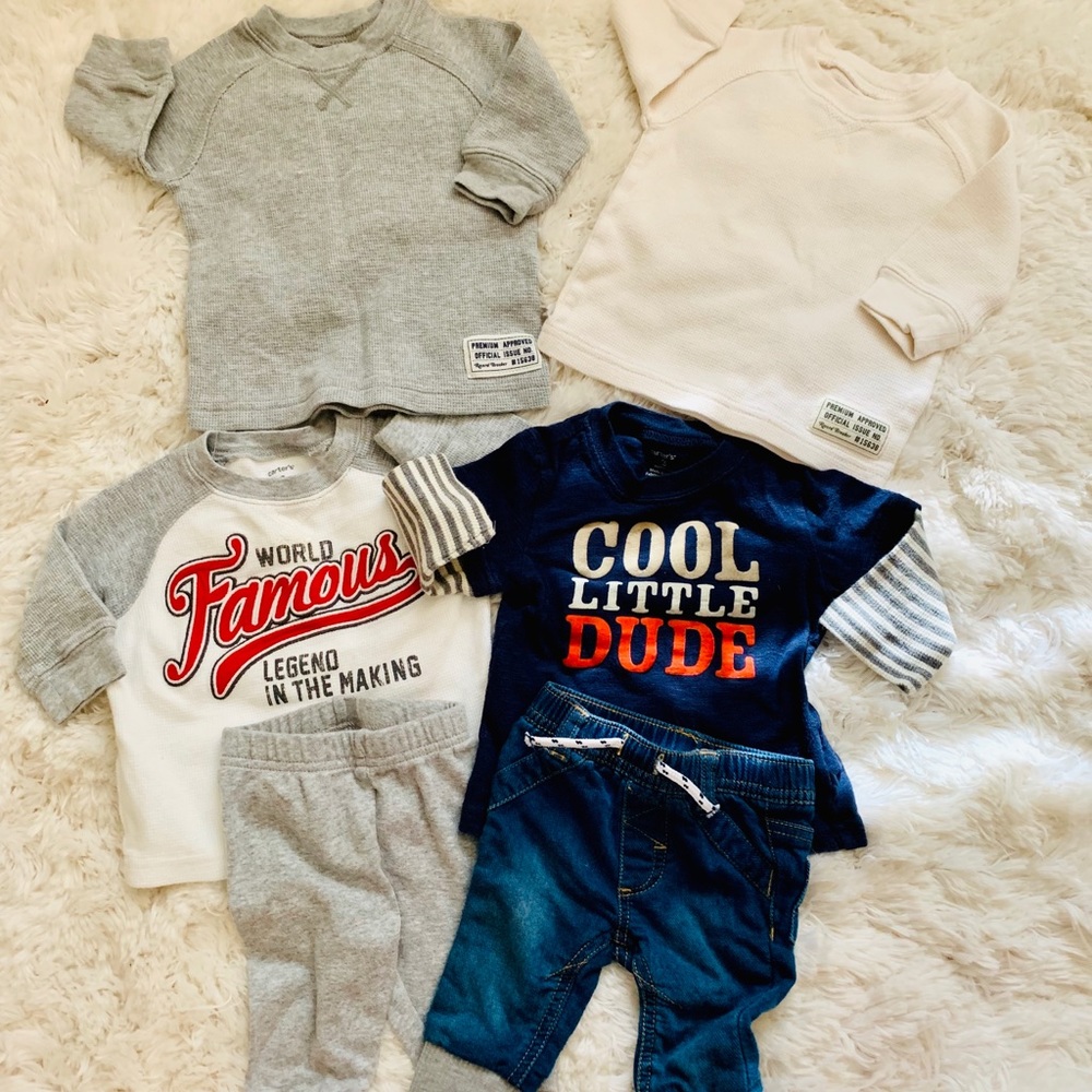 💥LOT💥 TWINS 0-3mth CUTE AS PIE BOY OUTFITS